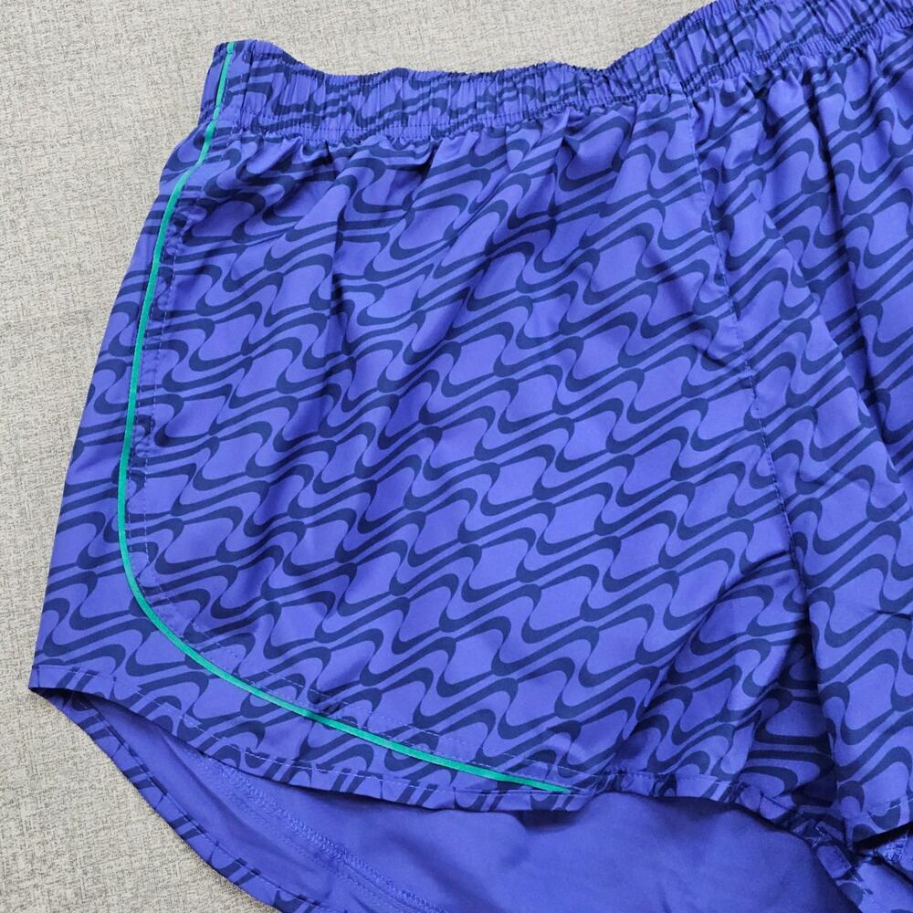 NWT Nike Shorts Womens Size XXL Purple Black Icon Clash Dri Fit Tempo Running - Picture 3 of 10